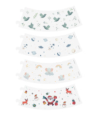 Dreamegg Nite 1 coverlet sky-animals supports soothing nightly routines.