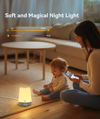 Dreamegg Nite 1 ok to wake clock aids predictable wake times.