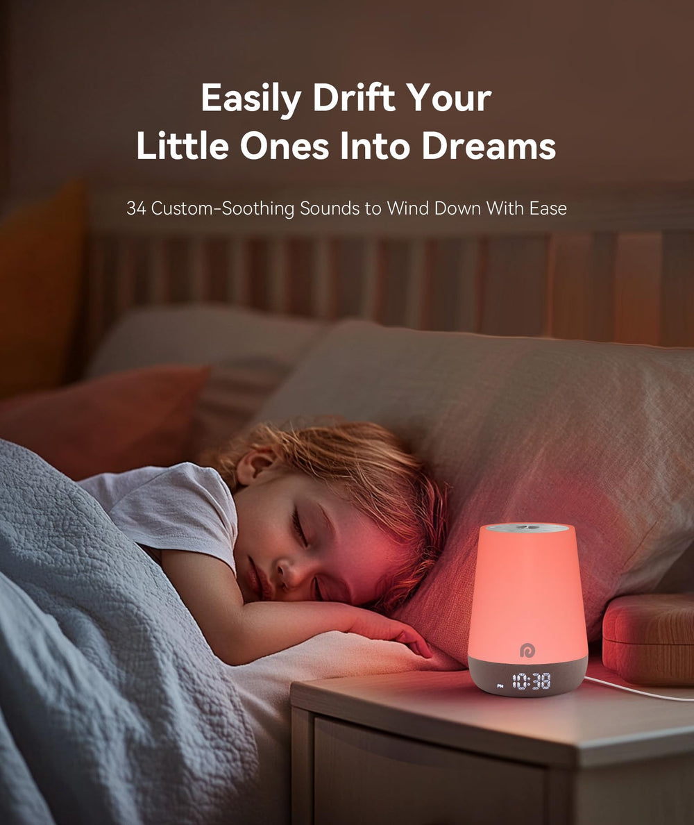 Dreamegg Sleep Trainer with timer and alarm supports consistent bedtimes