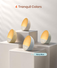 Dreamegg Sunrise 1 shows 29 soothing sounds for a calmer sleep routine.