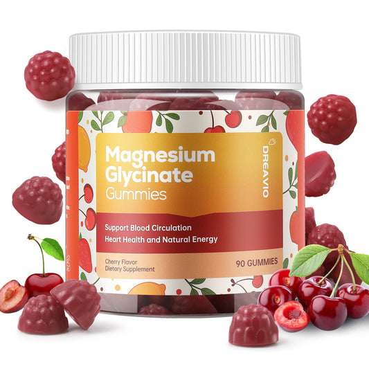 DREAVIO Magnesium Glycinate Gummies 90-count bottle