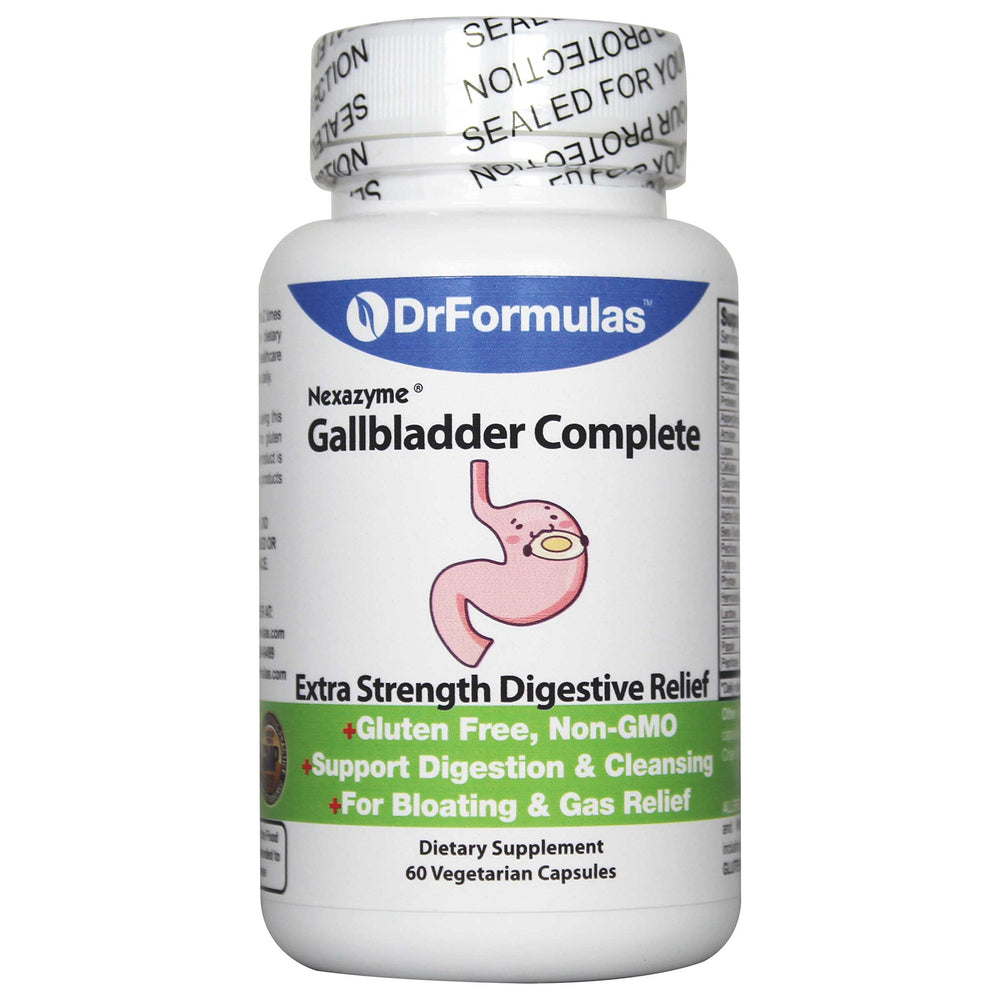 DrFormulas 18 Digestive Enzymes bottle with capsules