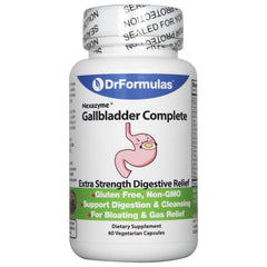 DrFormulas 18 Digestive Enzymes bottle with capsules