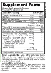 Mood Boost Probiotics with Stress B Complex packaging