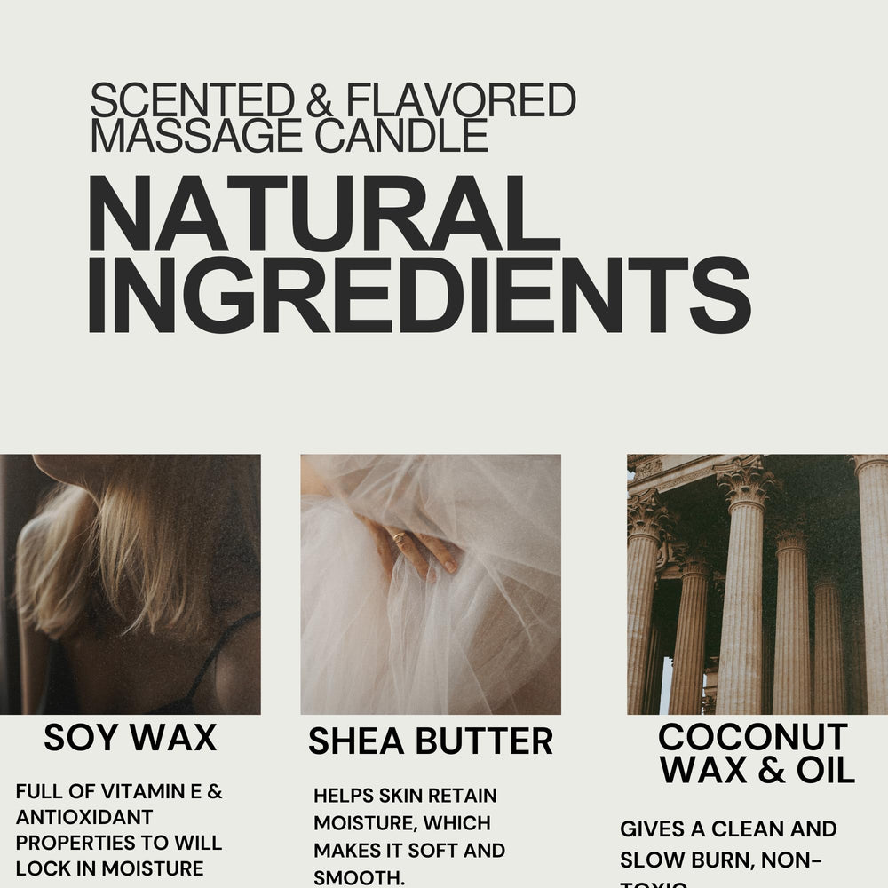 Ingredients: coconut wax, coconut oil, soy wax, shea butter