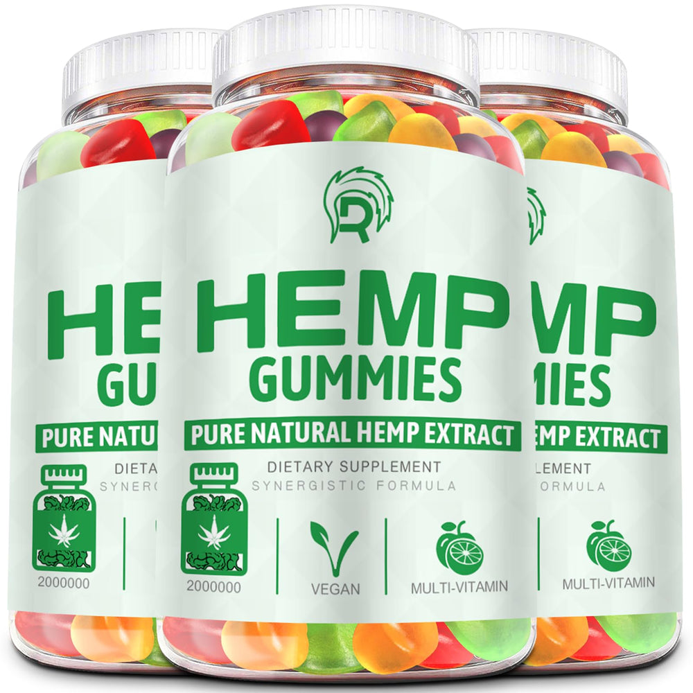Drloton Hemp Gummies 3-Pack for Sleep, Pain & Anxiety