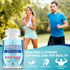 Echinacea, Ginger, Elderberry in Drloton immune capsules