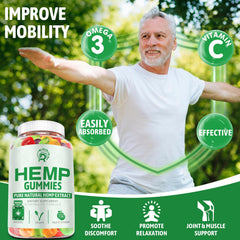 100% Natural Organic Hemp Gummies