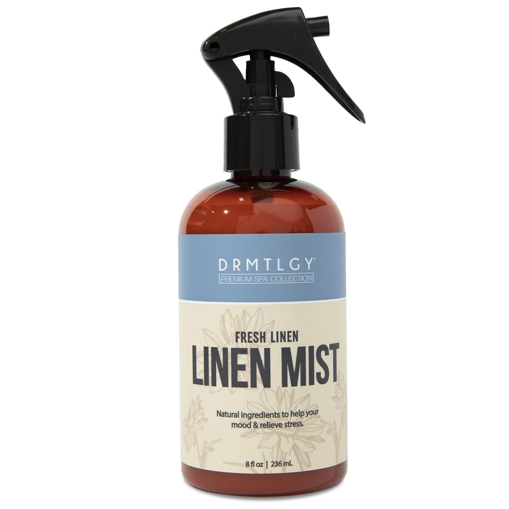 DRMTLGY Natural Fresh Linen Mist 8 oz bottle