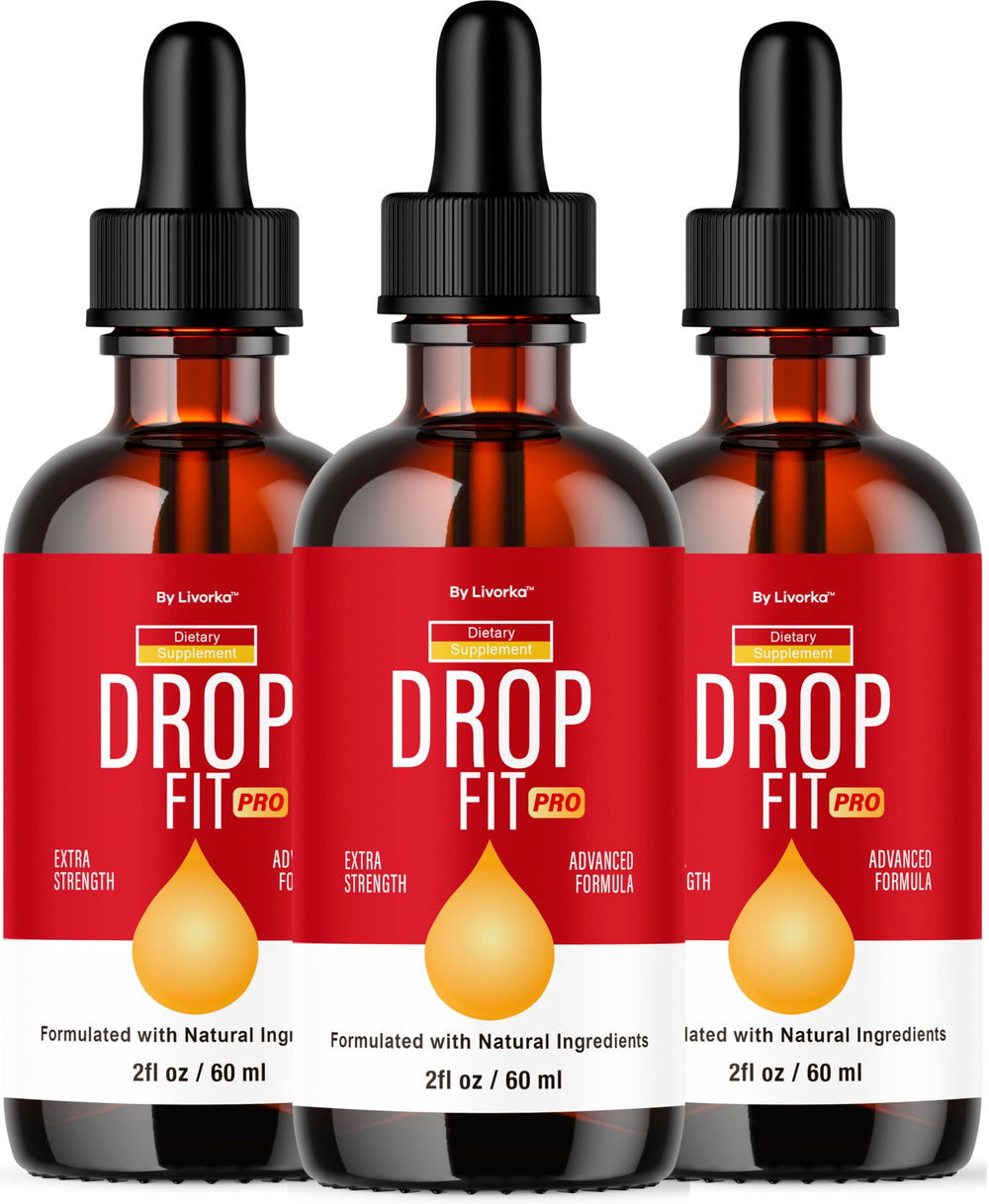 Drop Fit Pro Drops bottle front view