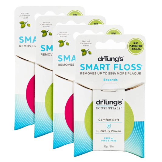 DrTung's Smart Floss Cardamom flavor box 4-pack
