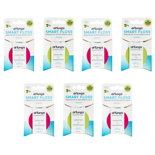 DrTung's Smart Floss Cardamom flavor 7-pack packaging