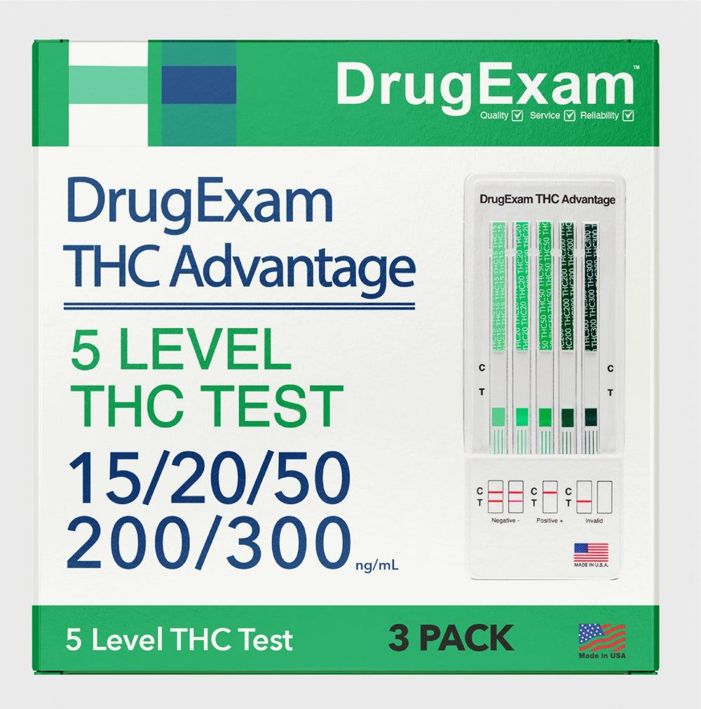 DrugExam Multi Drug Screen Test kit front view