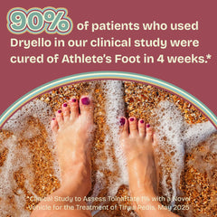 Dryello Tolnaftate 1% active ingredient for antifungal action
