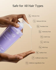 Dense foam texture delivering a gentle, effective cleanse
