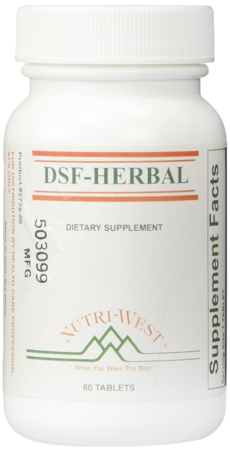 DSF Herbal bottle with 60 tablets by Nutri West