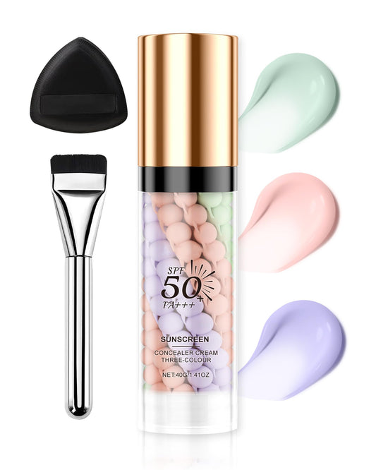 DuaTana 3 In 1 Primer bottle with SPF 50 provides sun protection and radiant skin.