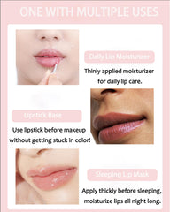 DuaTana lip applicator included for easy, precise application.