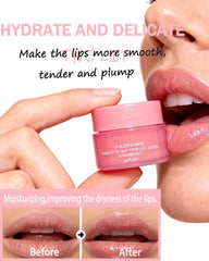 DuaTana Lip Sleeping Mask Grape nourishes and softens dry lips overnight.