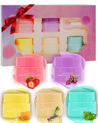 DuaTana Lip Sleeping Mask Strawberry enhances overnight hydration and nourishment.
