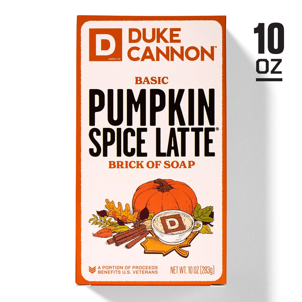 Duke Cannon autumn fragrance enhances morning showers with warm seasonal notes.