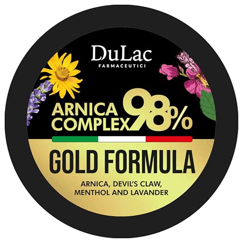 Arnica Complex 98% with Devil's Claw, Menthol and Lavender ingredients