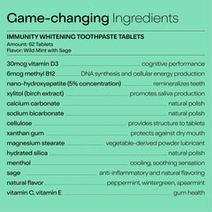 Dental professionals designing and approving the formula