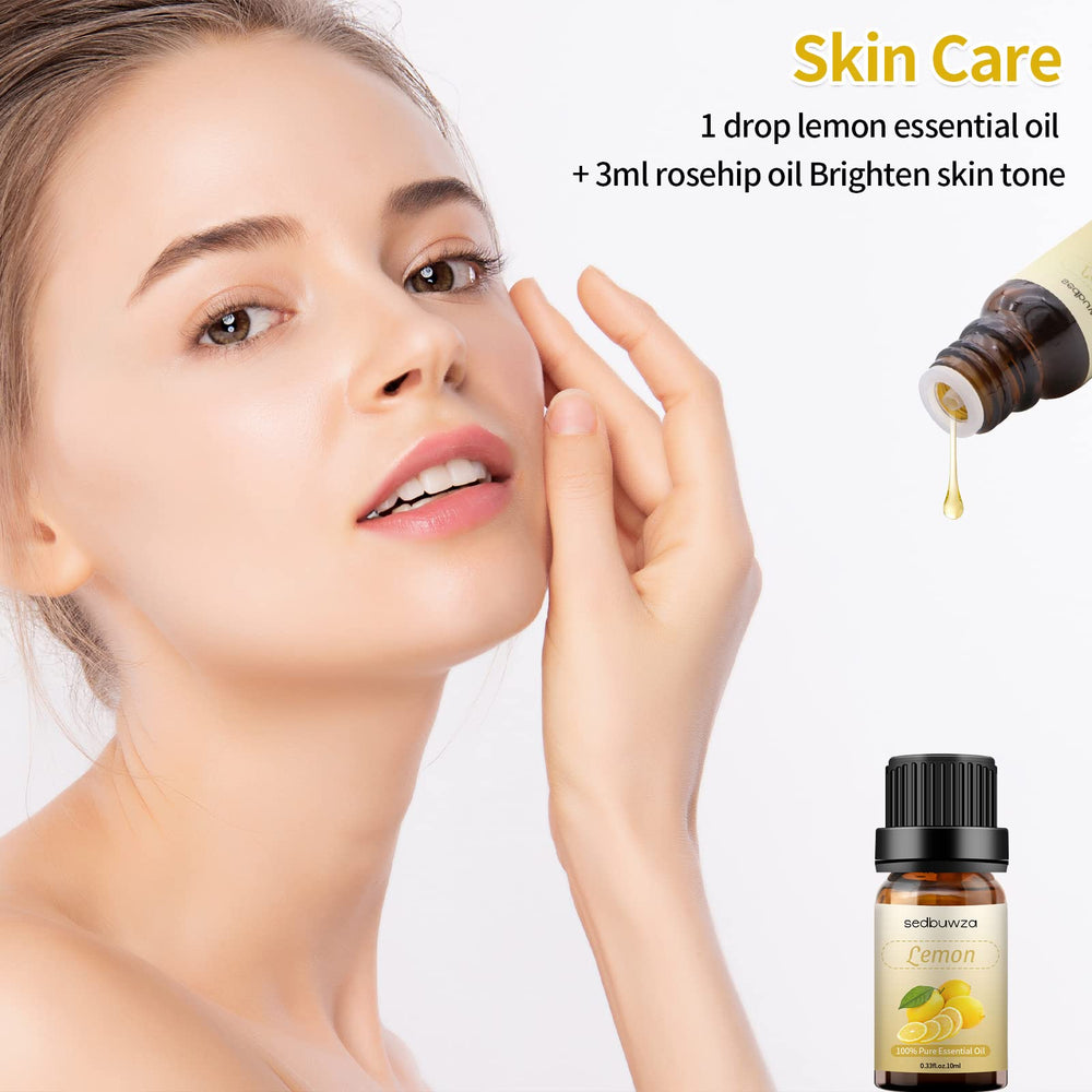 Duo-Nattern Lemon Oil bath diffusion for spa-like uplifting ambiance.