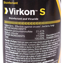 Close-up image of DuPont Virkon S 9 oz 50 tablets
