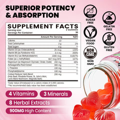 Methylfolate and L-Theanine for stress relief and brain health