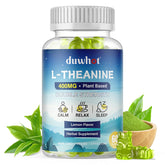 Hero image of duwhot L-Theanine Gummies 400mg Lemon flavor box