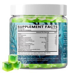 Diagram showing algal oil sourced omega-3 with DHA and EPA