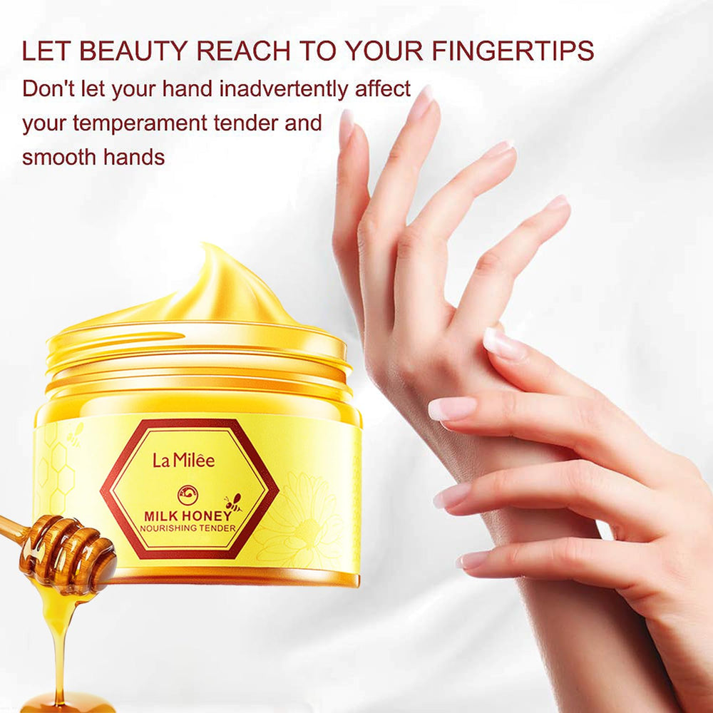 Duziur Milk & Honey nourishes skin with natural extracts.