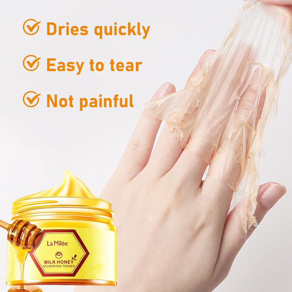 Duziur mask removal process showing easy peel from edges.