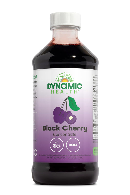 Dynamic Health Pure Black Cherry Unsweetened 100% Juice Concentrate bottle