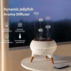 Diffuser with 7 color-changing LEDs cycling