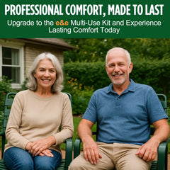 All-in-one denture comfort kit for upper and lower dentures