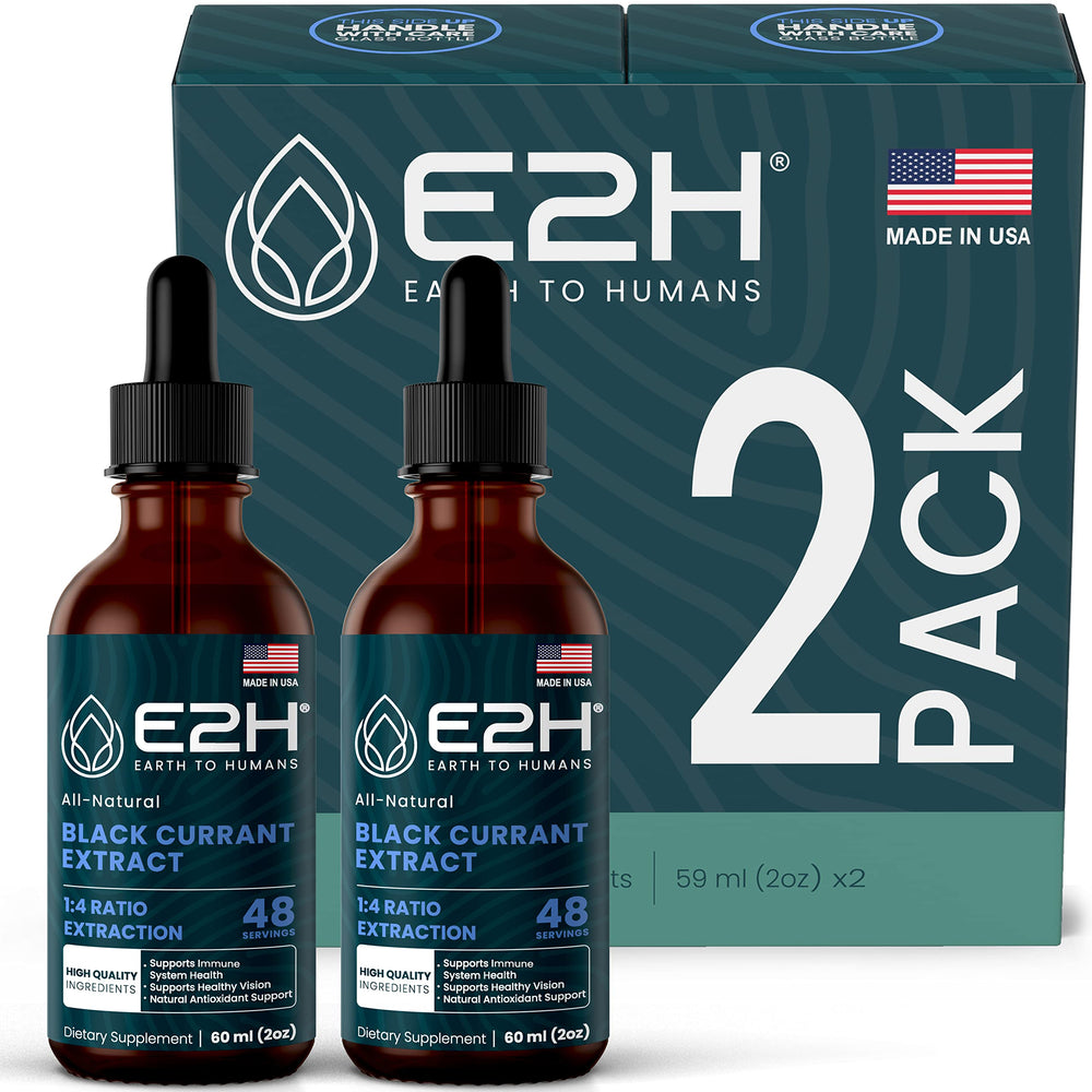 E2H Natural Black Currant Extract bottle – front view
