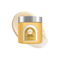 EAEVDJ Champagne Body Cream bottle for quick daily hydration.