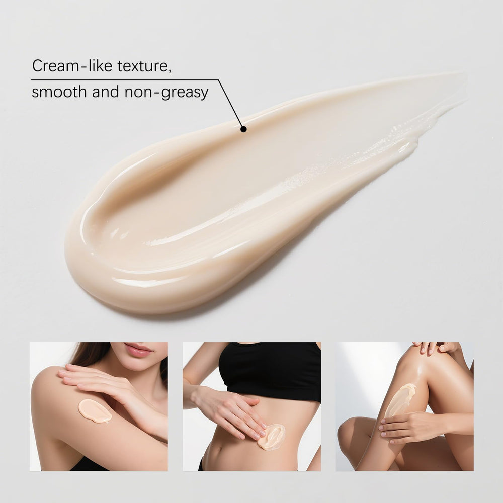 EAEVDJ Champagne Body Cream packaging with premium look.