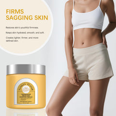 EAEVDJ Champagne Body Cream vanilla note and scent cue.