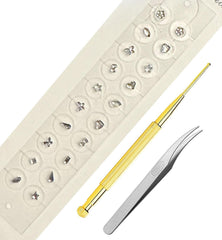 Auriculotherapy ear seeds kit – front view with packaging