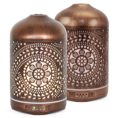 Ultrasonic diffuser with auto-off safety feature
