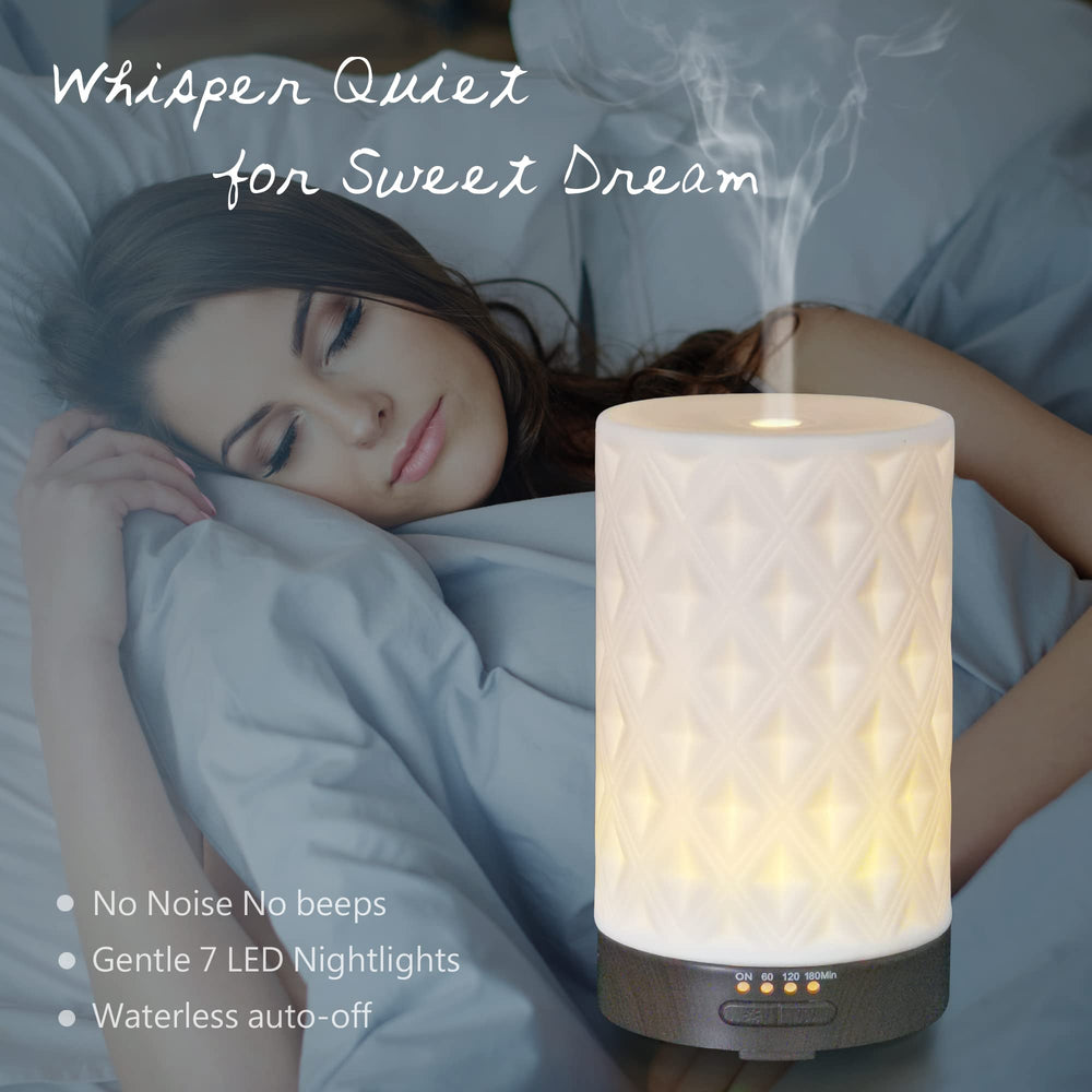 Diffuser displaying 4 timer settings