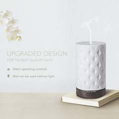 Diffuser with no-beep upgrade for quiet operation