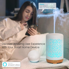 Ultrasonic cool-mist diffuser for essential oils