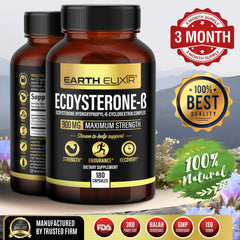 Graphic illustrating 95% Beta Ecdysterone potency