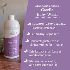 Baby-safe wash shown in a bathroom setting