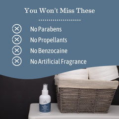 Earth Mama Herbal Perineal Spray supports postpartum care as part of hospital bag essentials.