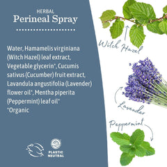 Earth Mama Herbal Perineal Spray refrigerating for extra cooling during use.